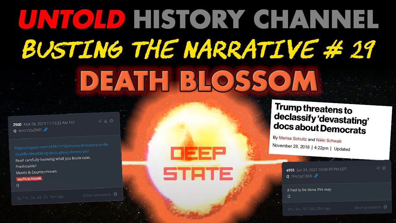 Busting The Narrative Episode 29 | Death Blossom - It Had To Be Done This Way