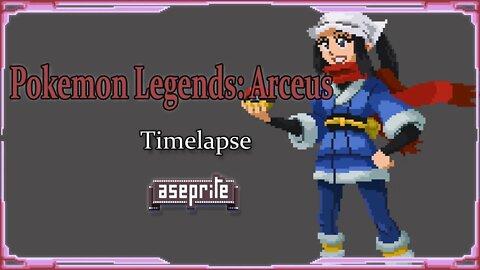Pixel Art Timelapse - Legend of Arceus