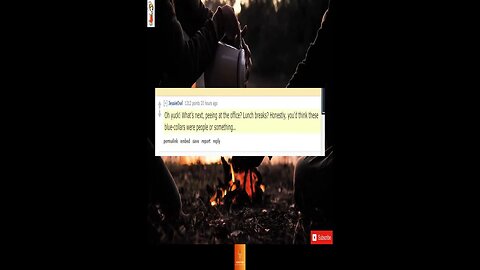 What is your view on construction workers taking a dump in y 