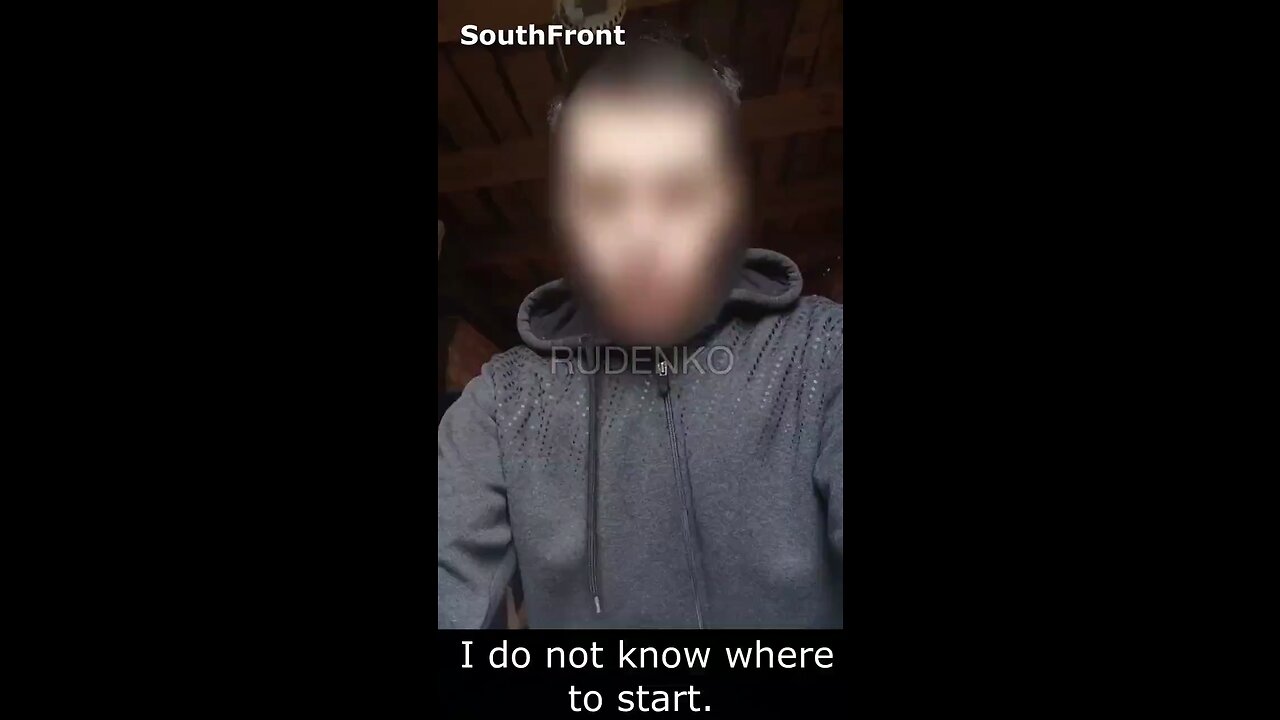 A 16 years old Ukrainian boy Hanged himself, for not wanting to participate in the war!