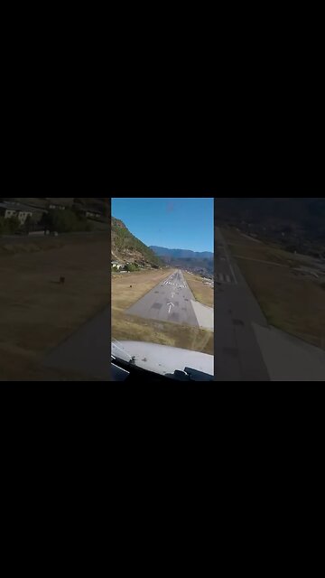 Crazy landing in Paro Bhutan🇧🇹