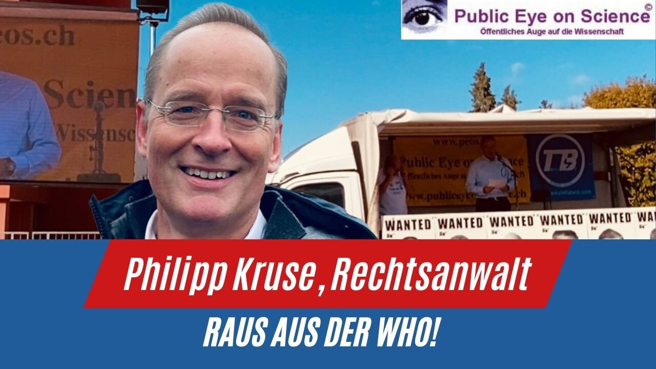 Philipp Kruse, Rechtsanwalt | Raus aus der WHO!