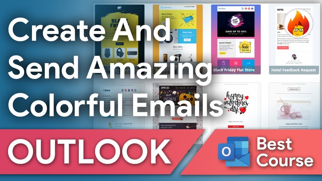 Create And Send Amazing & Colorful Emails In Outlook