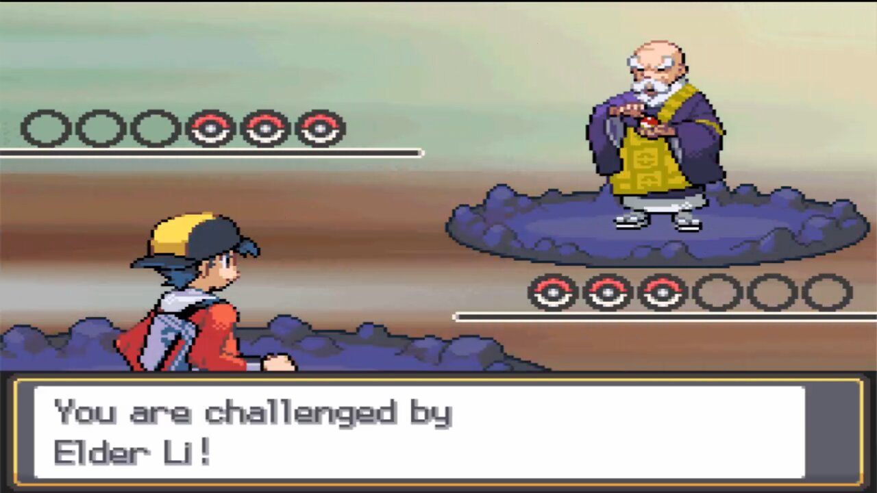 Pokemon HeartGold - Sage Battle: Elder Li