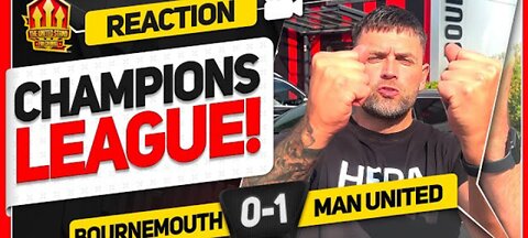 UNITED GET THE JOB DONE! Bournemouth 0-1 Manchester United | Adam Reaction