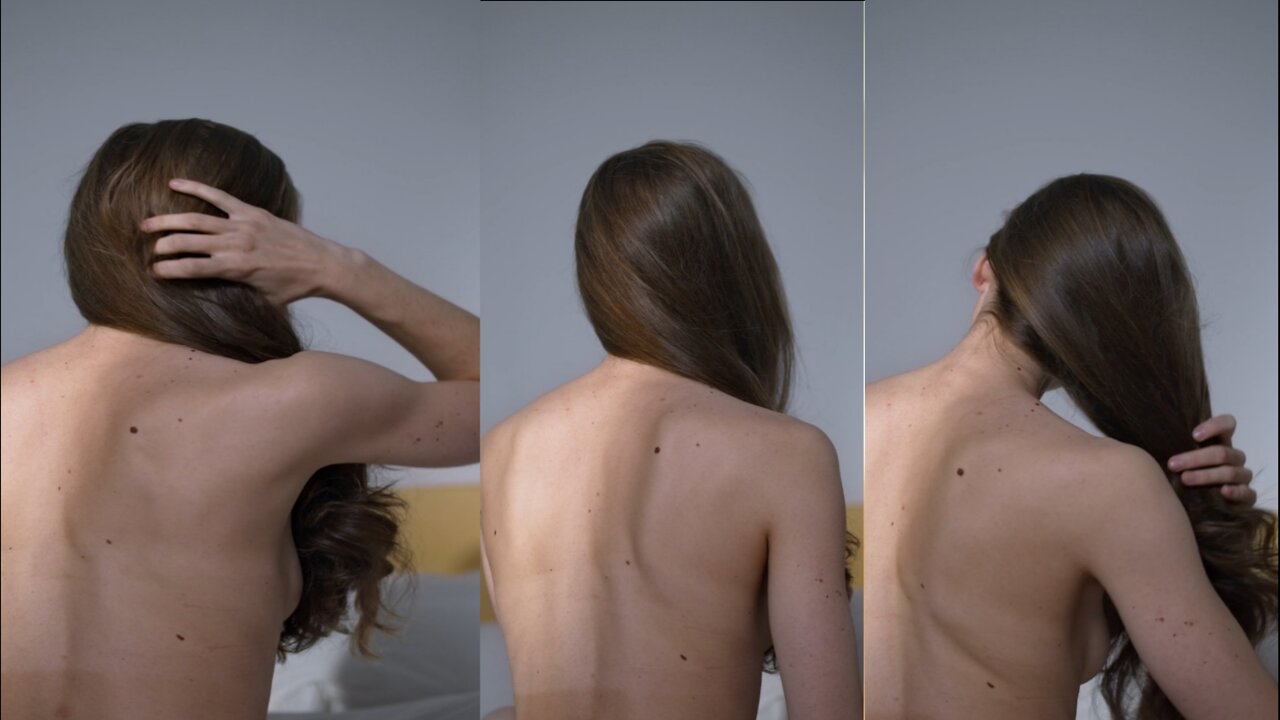 Backless photography hot girl photoshoot