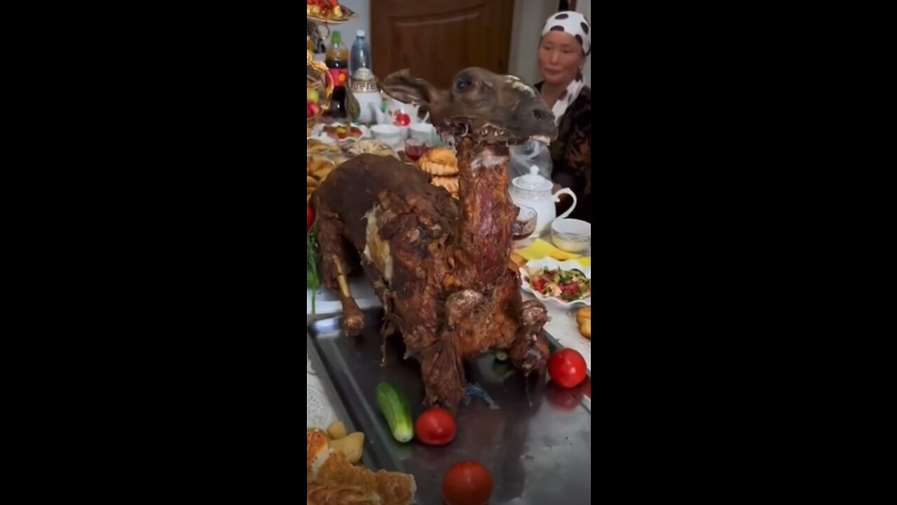 My grandma just wait to come through on the kitchen