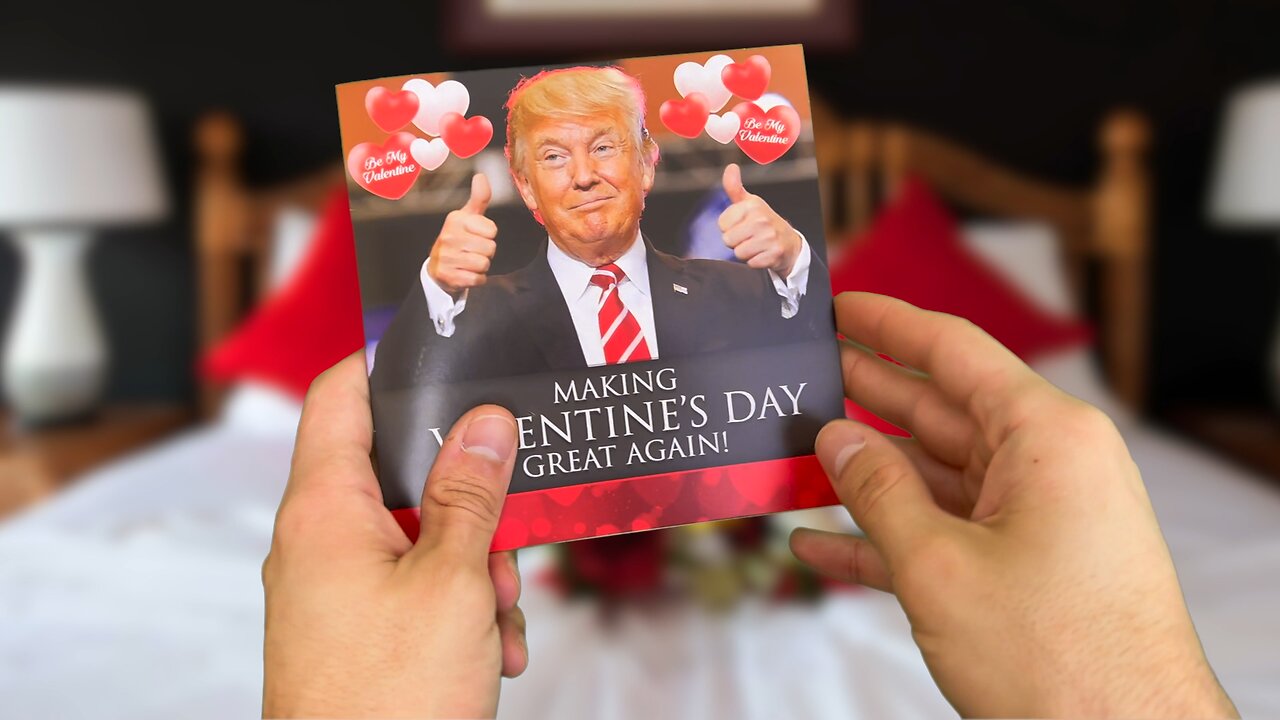 Surprise your sweetheart with THIS! Our Trump Valentine's Card is out NOW! 🇺🇸 ❤️