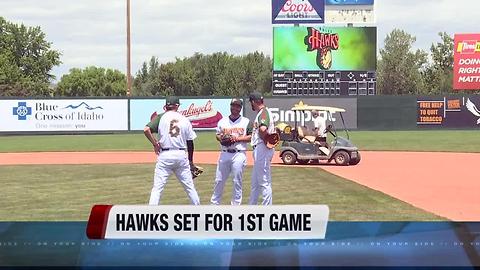 Hawks set for tomorrows game against the Indians