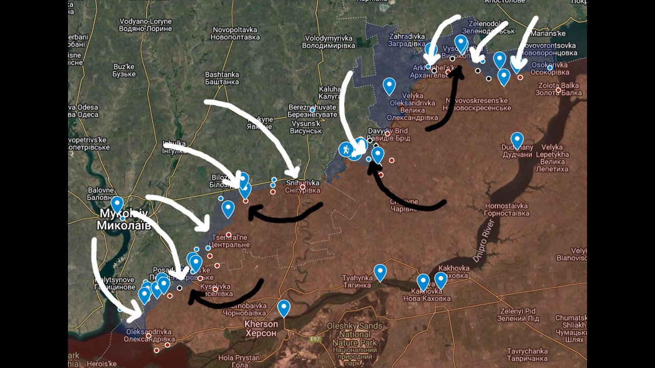 Russia - Ukraine War: Kherson Counteroffensive Update - August 30th - September 5th