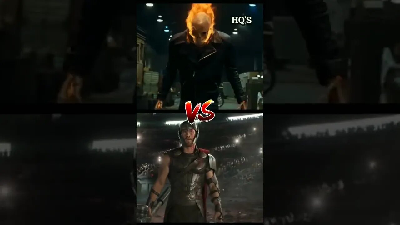 Ghost Rider VS Thor #Shorts