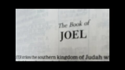 Joel 2:30-3:21
