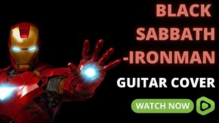 BLACK SABBATH - IRONMAN (GUITAR COVER)