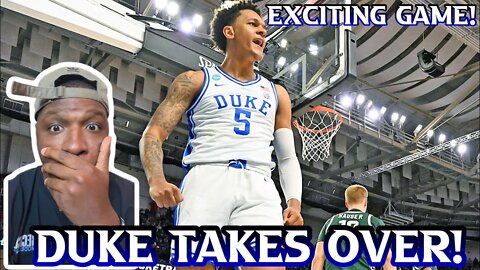 Duke Wins CLOSE GAME! Duke vs. Michigan State - Second Round NCAA tournament REACTION