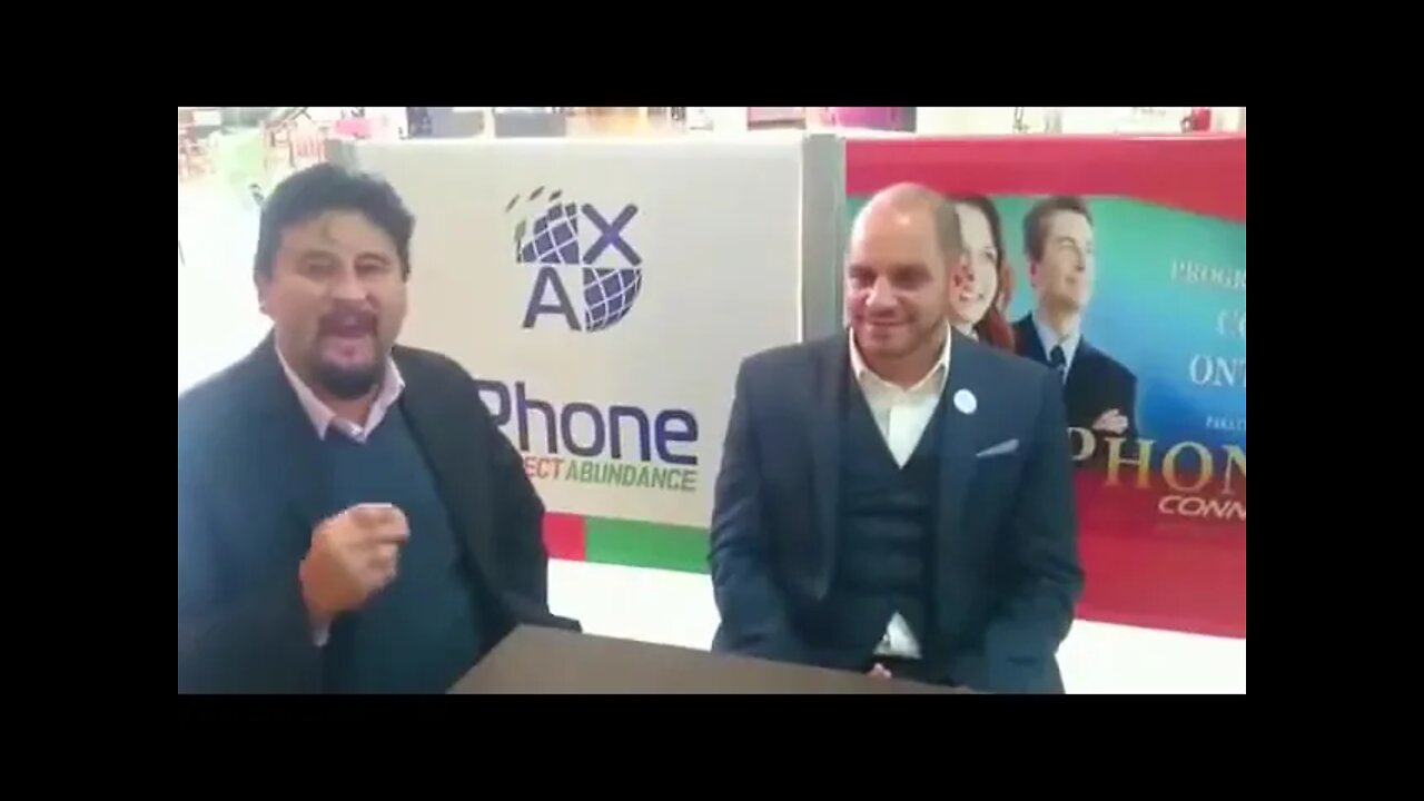 #zoegate - presentación de AXPhone Argentina.