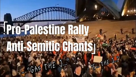 Pro-Palestine Protesters Chant "Gas the Jews" (Full Video)