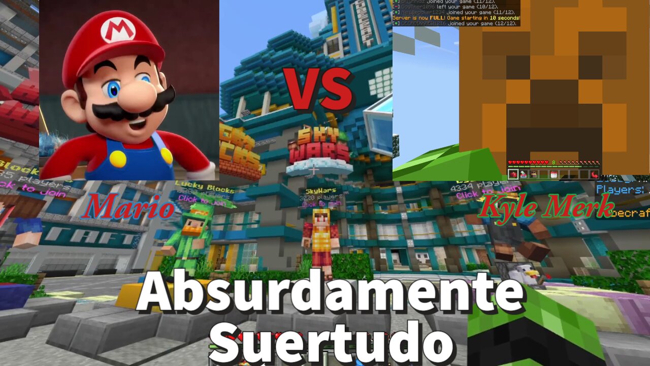 SkyWars- Absurdamente Suertudo