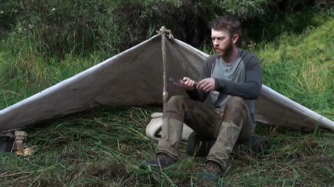 Solo Bushcraft Overnighter -11