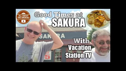 Sakura with @Vacation Station TV.