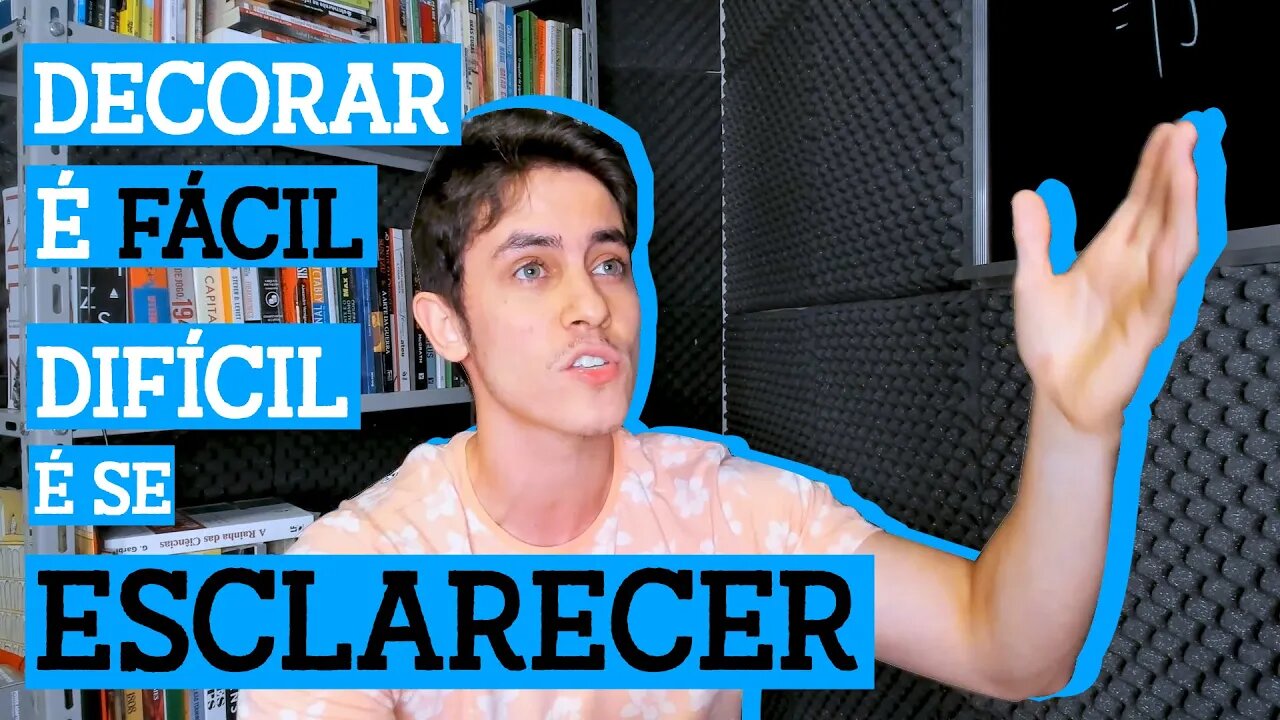 Decorou TODAS as FÓRMULAS mas NÃO APRENDEU NADA!