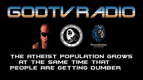 Brett Keane, ProverbsGuy, Atheist Population & America's Stupidity Both Increasing | GodTVRadio