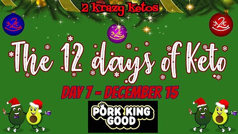 12 Days of Keto - Day 7 - Pork King Good