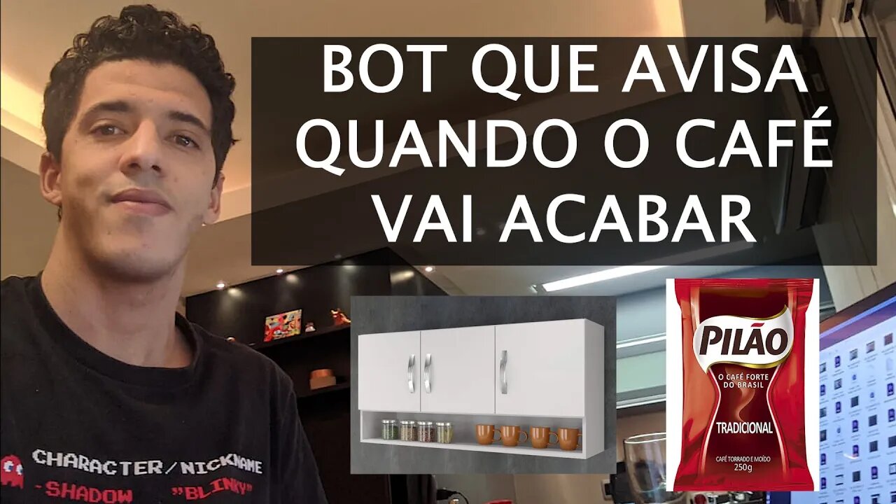 Casa inteligente - Armário de cozinha inteligente - bot em python