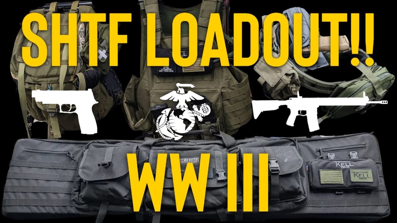 SHTF TACTICAL LOADOUT- Essential Survival Gear for Emergency Preparedness