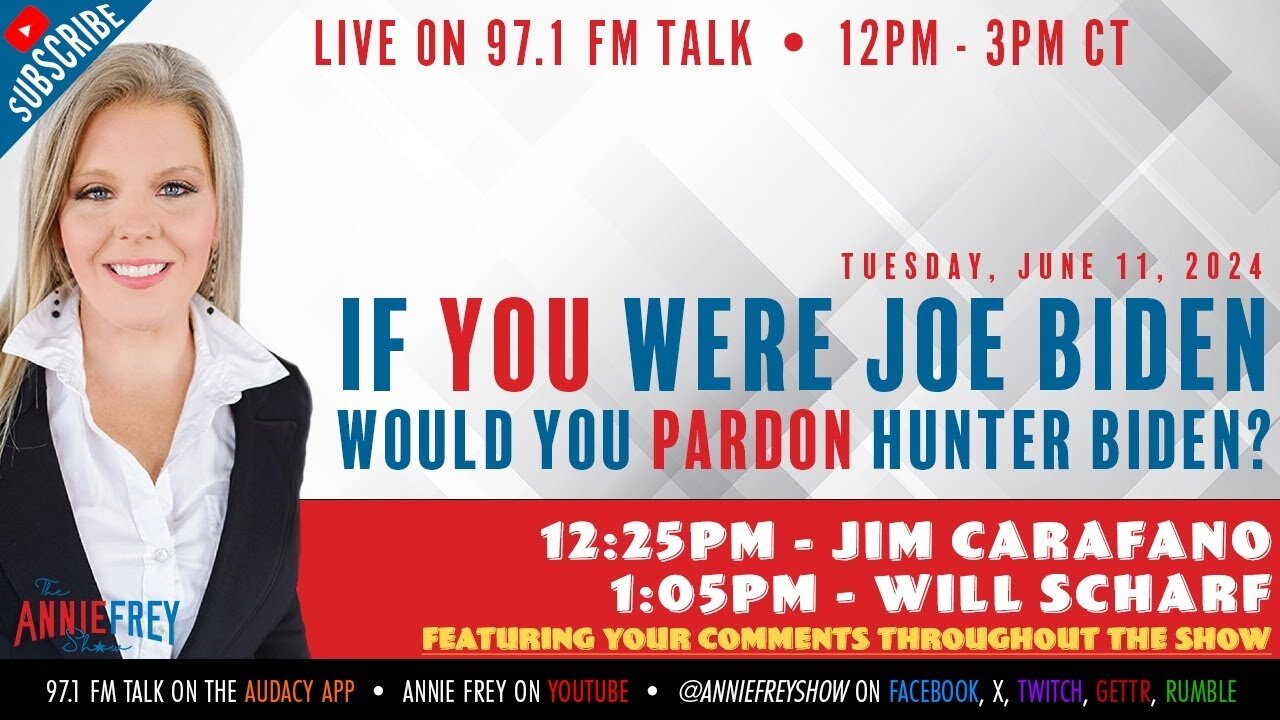 POLL: Would you pardon Hunter if you were Joe Biden?