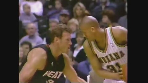 Reggie Miller 26 Points Vs. Heat, 1999-2000.