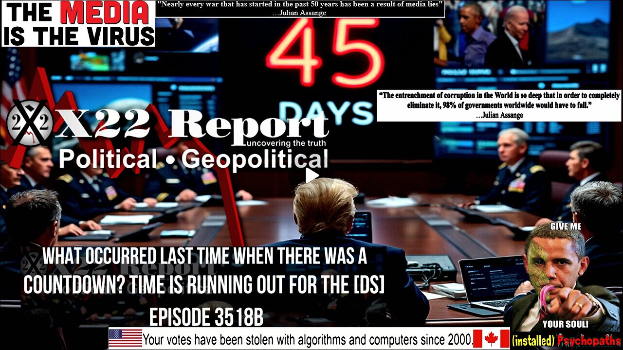 Ep. 3518b - What Occurred Last Time When There Was A Countdown? Time Is Running Out For The [DS]