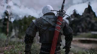 Skyrim Grandmaster Wolven Armor and Swords LE/SE