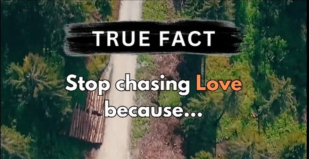 Stop Chasing Love #lovefacts #truthfacts #short beactivewithbhatti