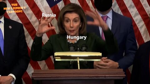 Democrat Pelosi about Ukraine: "If you look at the map and you see Hungary..."