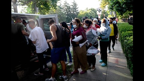 More Migrants Dropped Off Outside Kamala Harris' Home