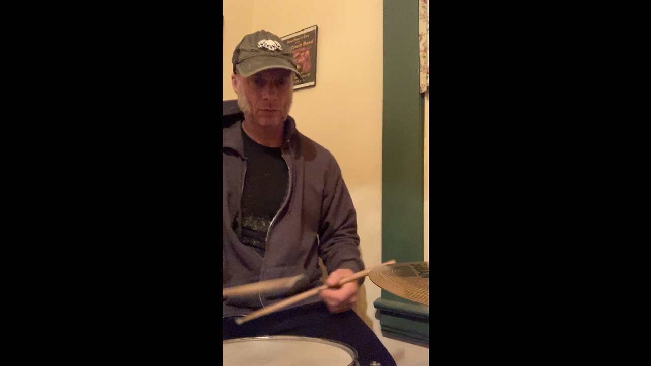 I suck at playing the drums and that’s the entire point