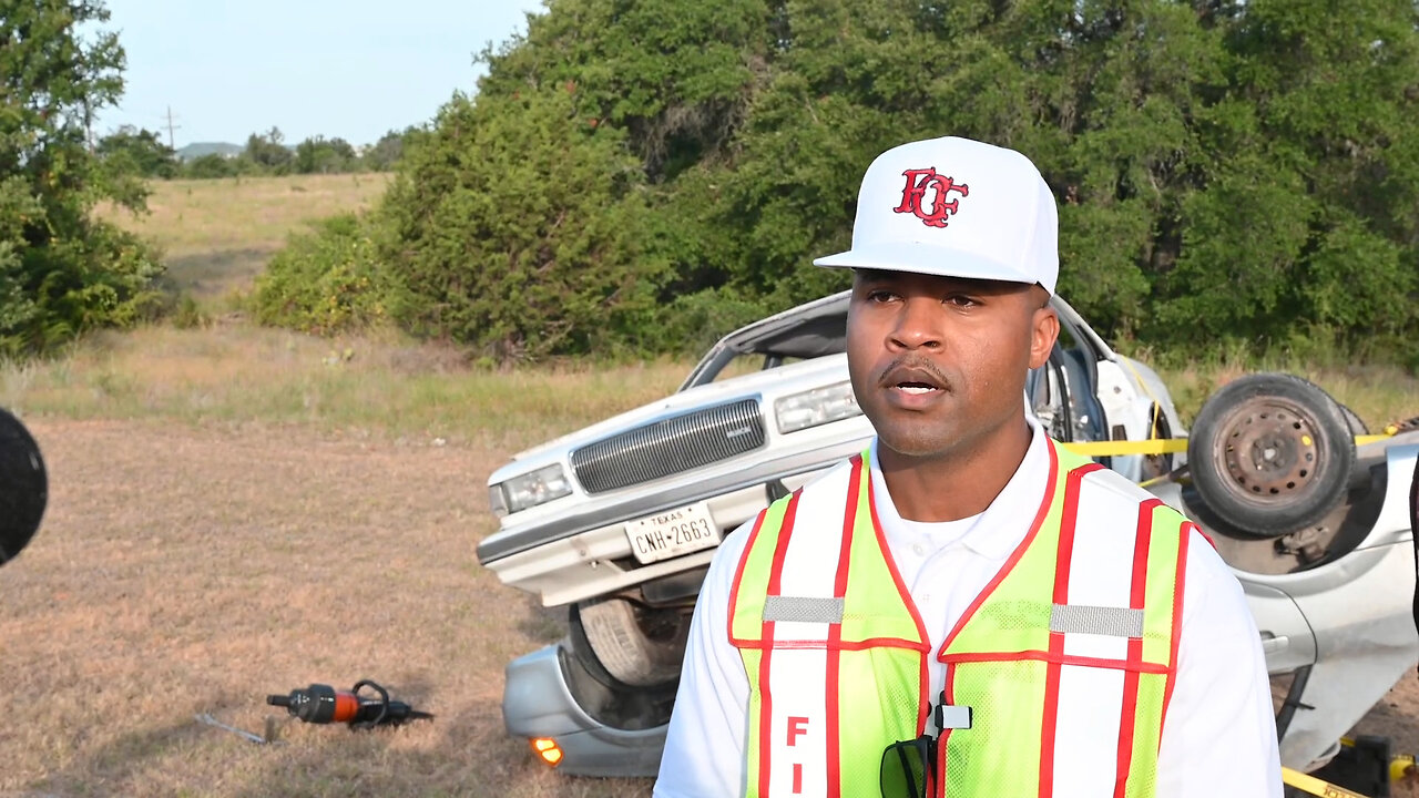 Battalion Chief Murray Wilson, Fort Cavazos, talks about his role in the full-scale exercise