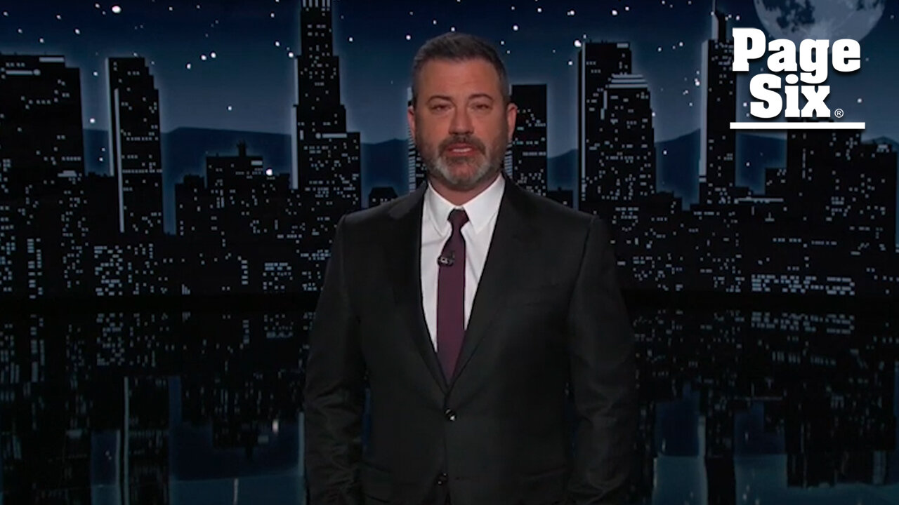 Jimmy Kimmel chokes back tears during emotional tribute to Bob Saget
