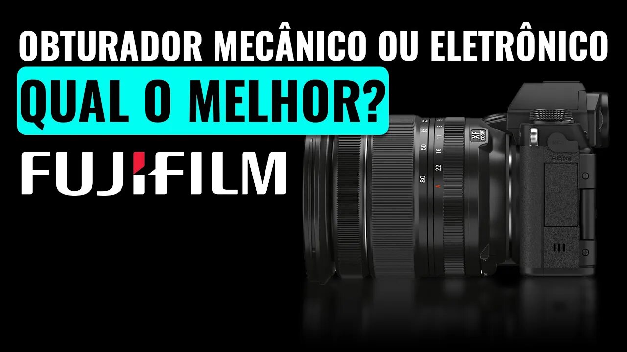 🔴 Obturador MECÂNICO vs ELETRÔNICO, Qual o melhor? (FUJIFILM) [🎬 Cortes]