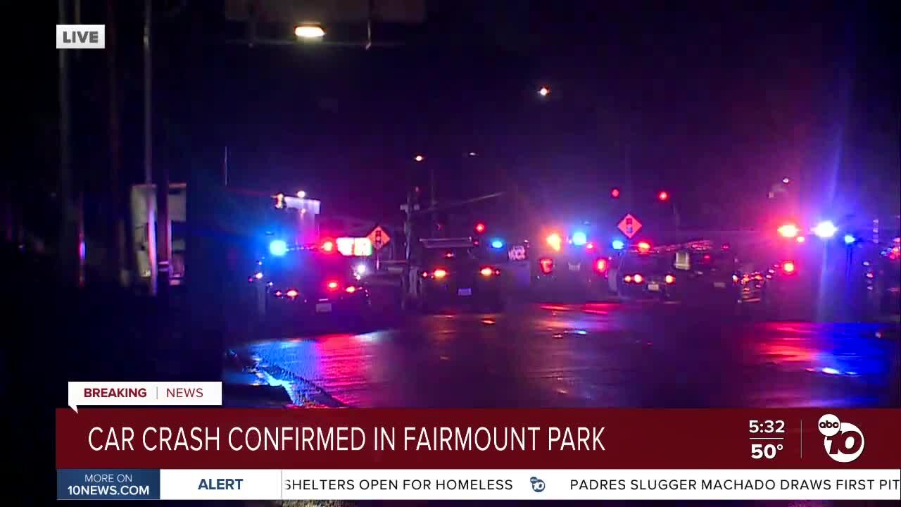 Man killed after crashing into parked semi-truck in Fairmount Park