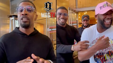 Jamie Foxx Impersonates Floyd Mayweather! 😂