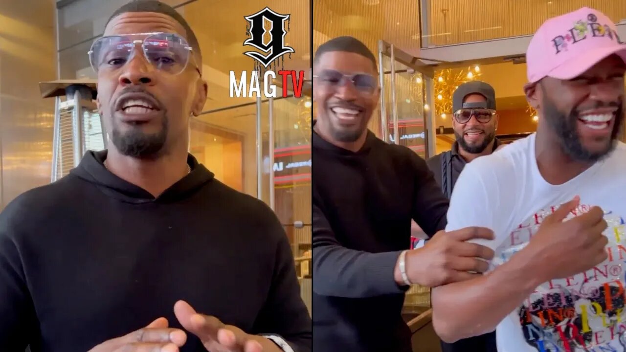 Jamie Foxx Impersonates Floyd Mayweather! 😂
