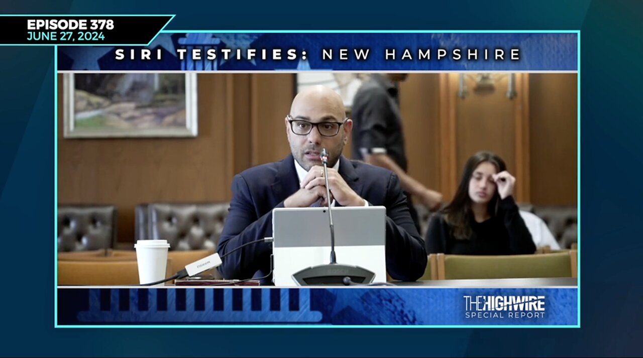 AARON SIRI TESTIFIES: NEW HAMPSHIRE HOUSE COMMITTEE ON COVID RESPONSE: PART 2