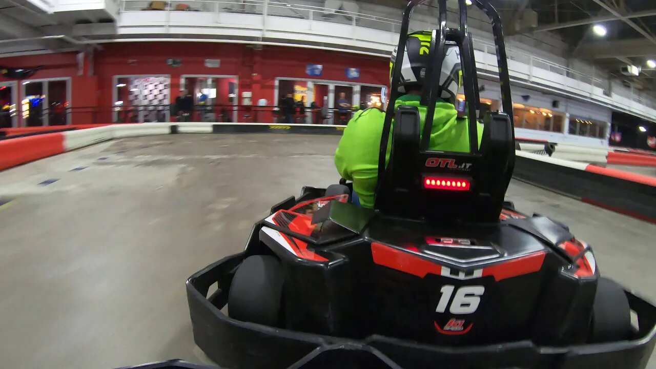 Chasing Chris Demaras at K1 Speed Toronto