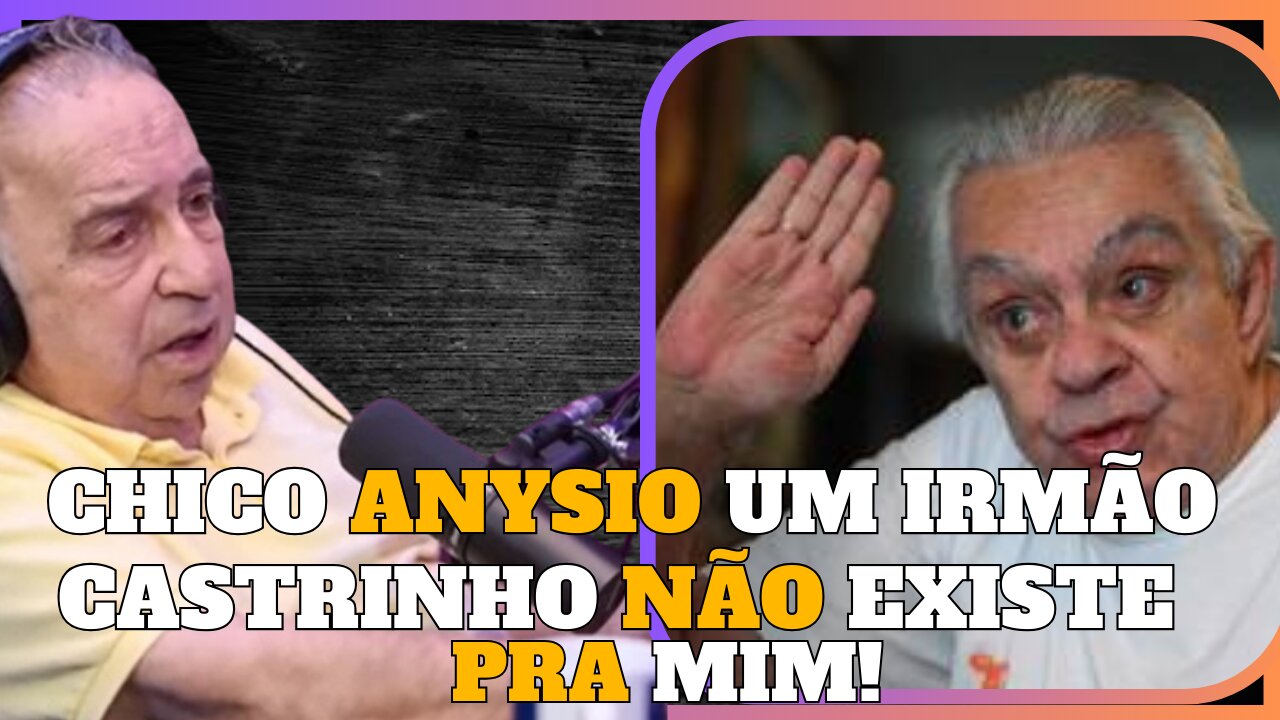 TRETA COM CHICO ANYSIO? Castrinho esclarece polêmica com Chico Anysio I Podcast Daniel Dias