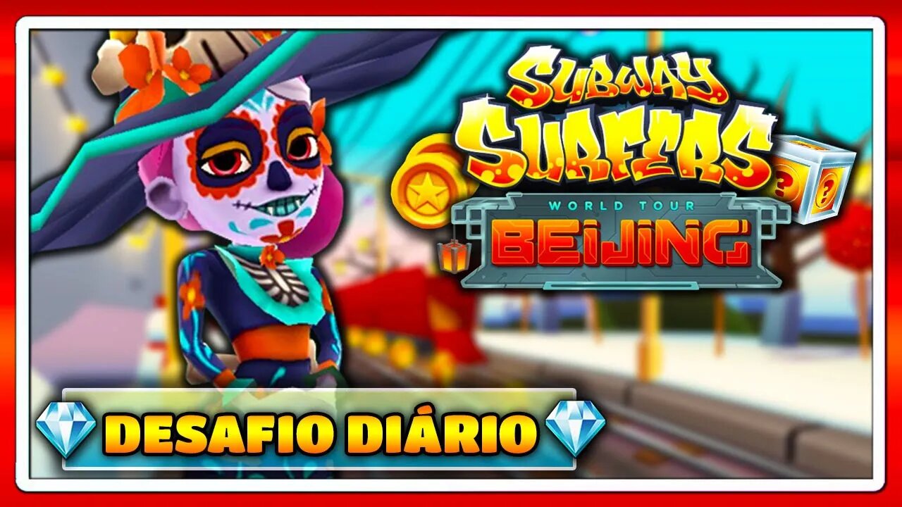 Subway Surfers Beijing 2020 | Desafio Diário com a Scarlett Catrina