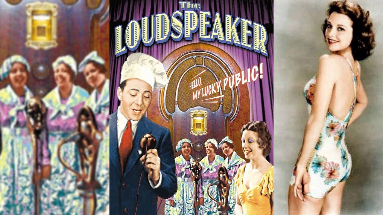 THE LOUDSPEAKER (1934) Ray Walker, Julie Bishop & Charley Grapewin | Comedy, Drama | B&W