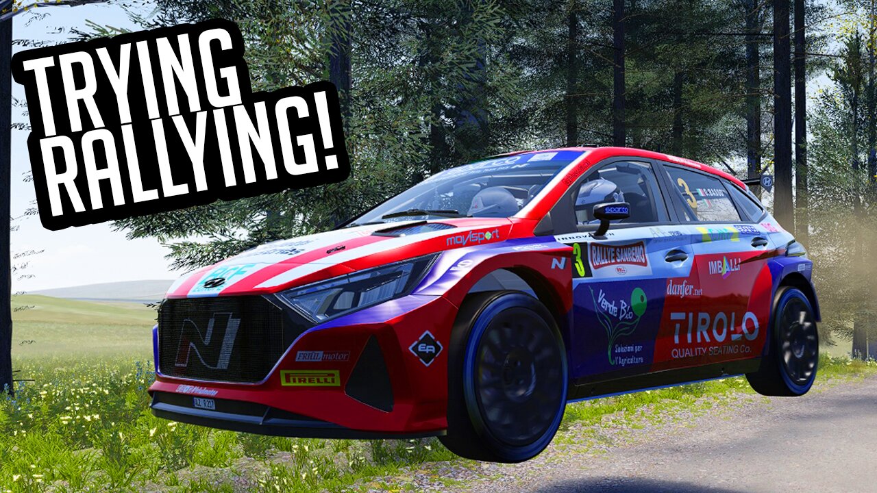 I Tried Rallying in Assetto Corsa!