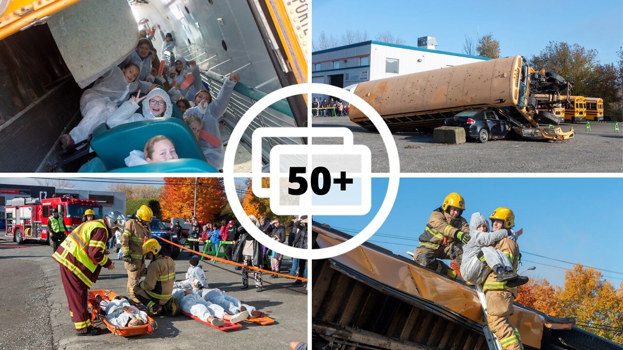 Simulation Accident Autobus Sainte-Marie 2022-10-15