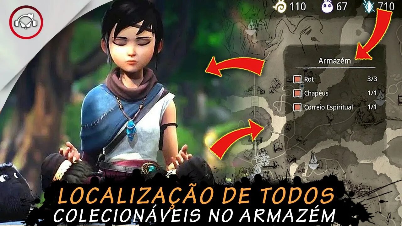 Kena Bridge Of Spirits, A localização de todos colecionáveis no Armazém | super dica PT-BR